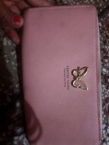Pink Butterfly Wallet
