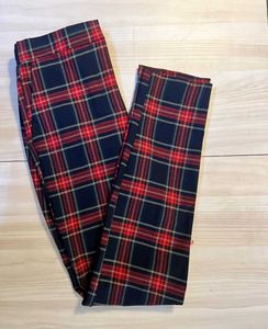 Zara Plaid Pants – Size XS