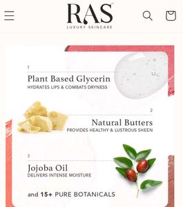 RAS - Liquid Lip Balm Mini | Rosy Nude