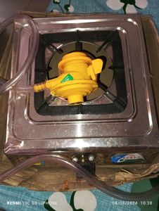 Gas Stove With Pipe &amp; Regulator