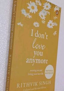 New I Don&#39;t Love You Anymore book