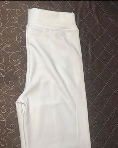 White Joggers