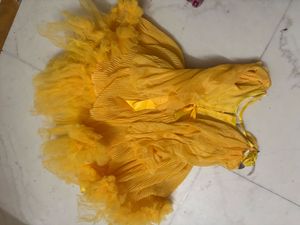 Yellow Party Dress