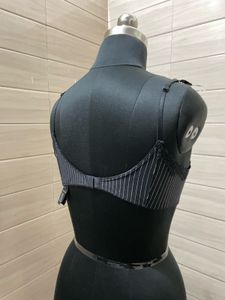 H&amp;M Vintage Striped Bralette Top