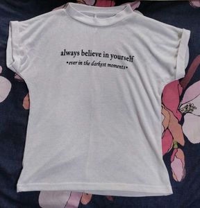 White Inspirational Tee