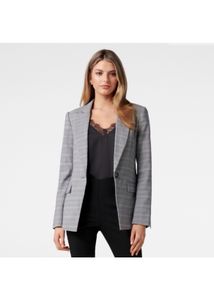 Forever New Grace check blazer
