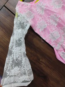 Frock With Dhoti Salwar