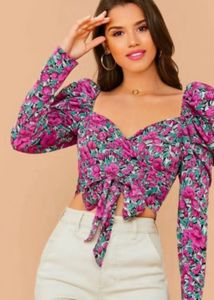 Women Multicolour Full Sleeves Top