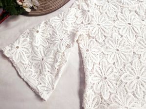 Very Beautiful V, Nice White Net Top
