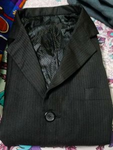 Pinstripe Blazer