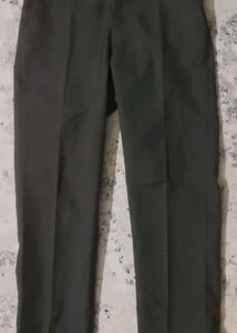 Men's Dark Gray Formal Pants