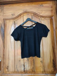 Combo Pack Of Red &amp; Black Crop Top
