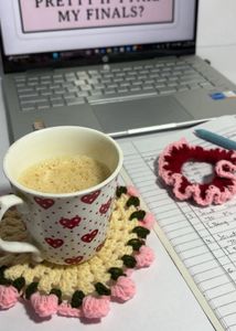 Trending Crochet Flower Bouquet And Scrunchie
