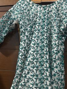 Elegant Embroidered Kurta