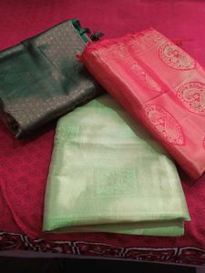 Semi Kanjwaram Silk Saries