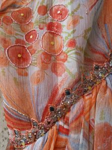 Elegant Orange Kurta
