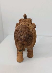 Wooden Elephant Showpiece