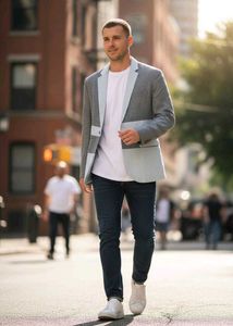 New 🔥Stylish Two-Tone Blazer