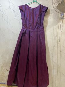 Elegant Purple Gown