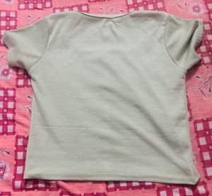 Cute Square Neck Crop Top