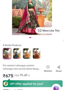 Unstitched Lhenga Choli