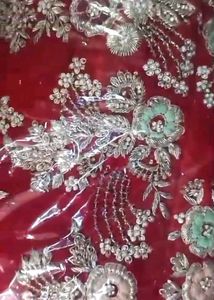 dabka work lehanga