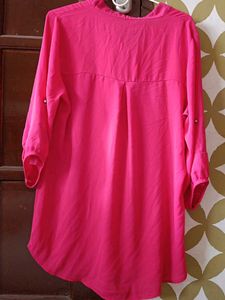 pink formal top