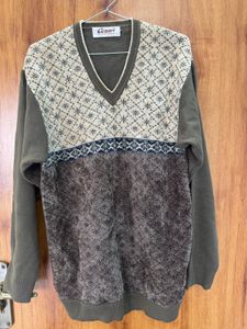 Men Stylish Knit Sweater Full Sleeve