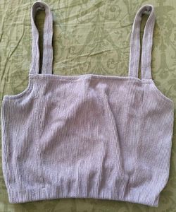 forever 21 ribbed knit crop top