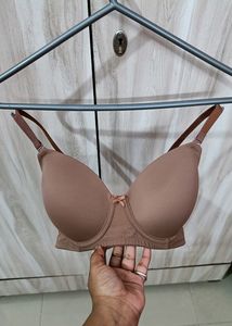 Zivame Designer Pink Lace Padded Bra