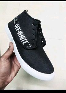 Off-White Inspired High-Top Sneakers