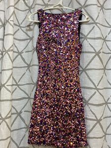 mini sequins ZARA party dress