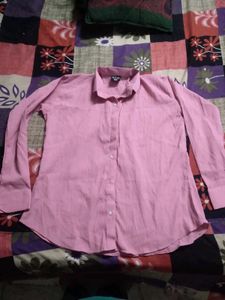 Pink Button-Up Shirt - Size XXL