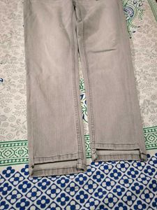 Zara Grey Denim Jeans