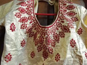 Elegant Red and Gold Lehenga Choli