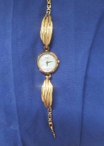 Vintage Raga Titan Gold Watch