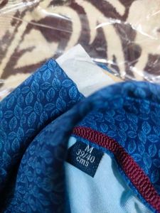 Z3 Brand Blue Patterned Casual Shirt