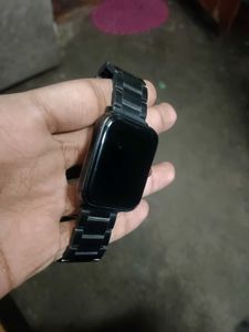 Black Metal Watch