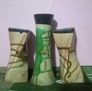 3 flower vase