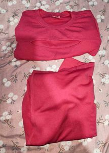 Pink Co-ord Set skirt and tops