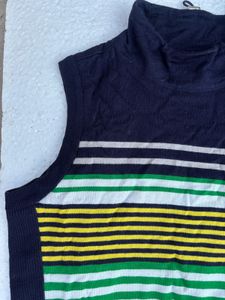Striped Sleeveless Top