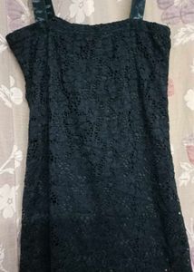 Chic Black Lace Top
