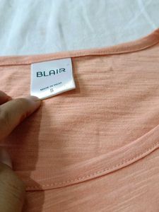 Peach Basic Tee