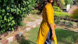 Elegant Yellow Kurta