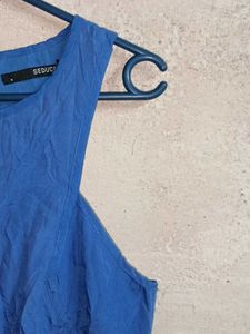 Trendy Summer Fashion Tank Top Casual Vest Blue 💙