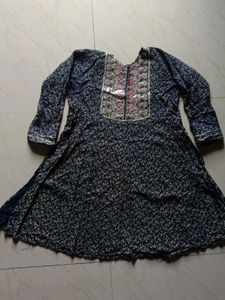 Floral Print Kurta