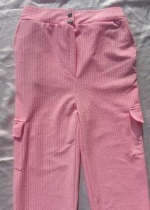 Pink Cargo Pants
