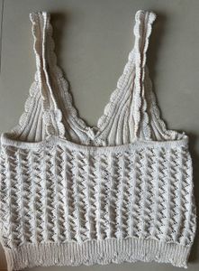Crochet Knit Tank Top