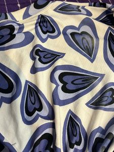 Y2k Lavender Crop Top With Detailings