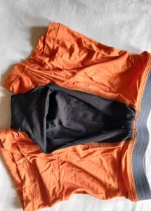 Orange Men's Boxer
